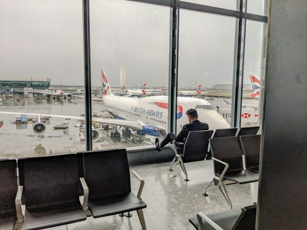 London airport
