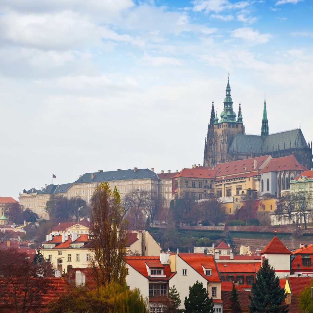 Day view of Prague Castle