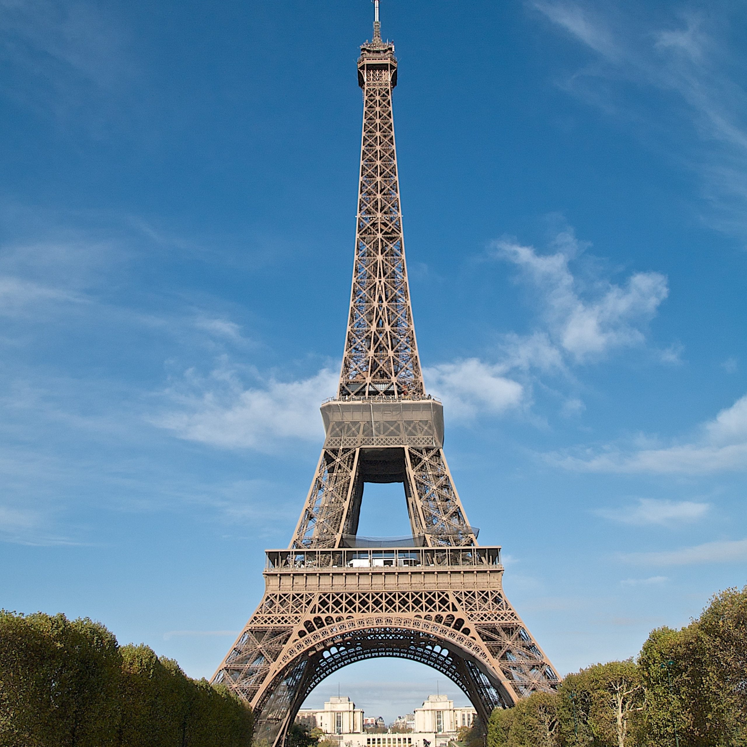 Where to see the Eiffel Tower