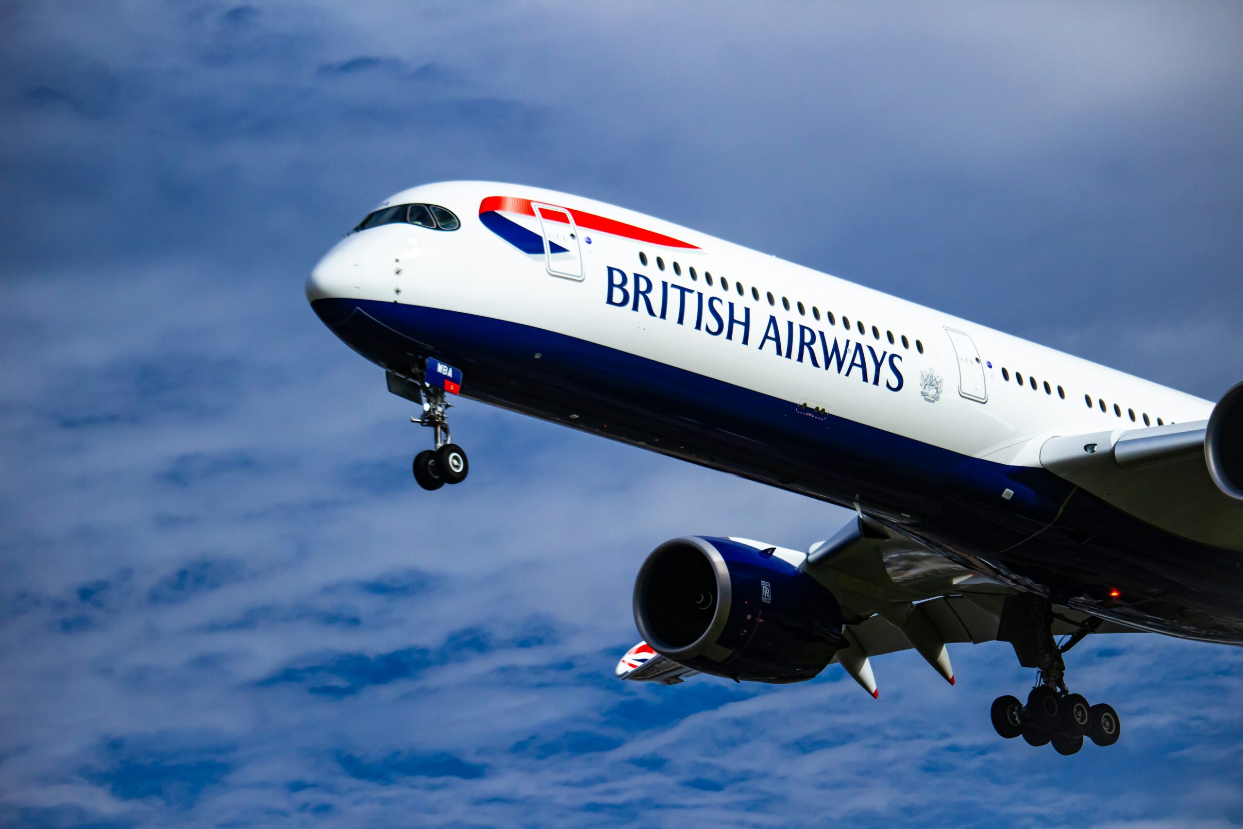 British Airways aircraft in flight
