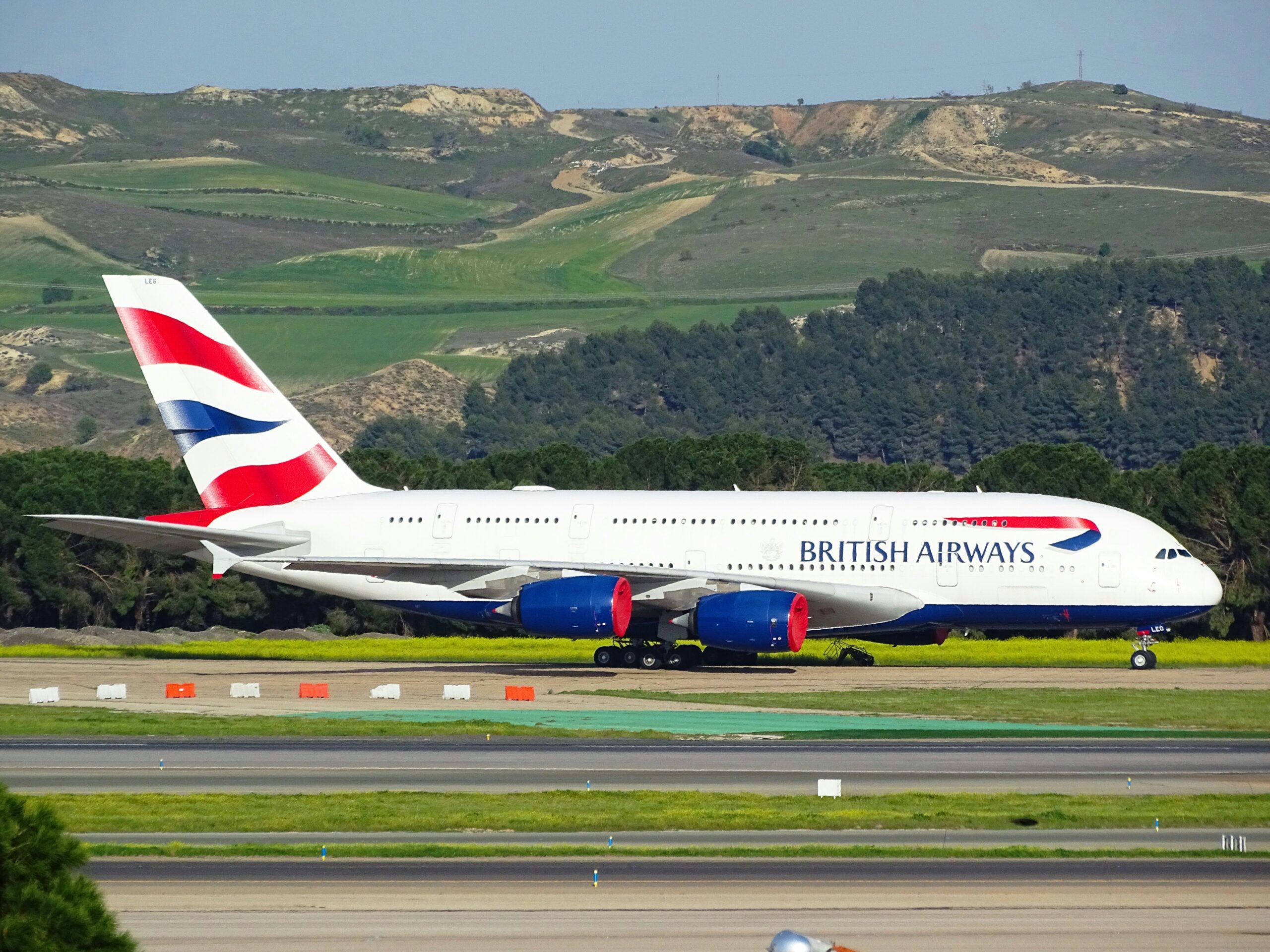 British Airways aircraft in flight