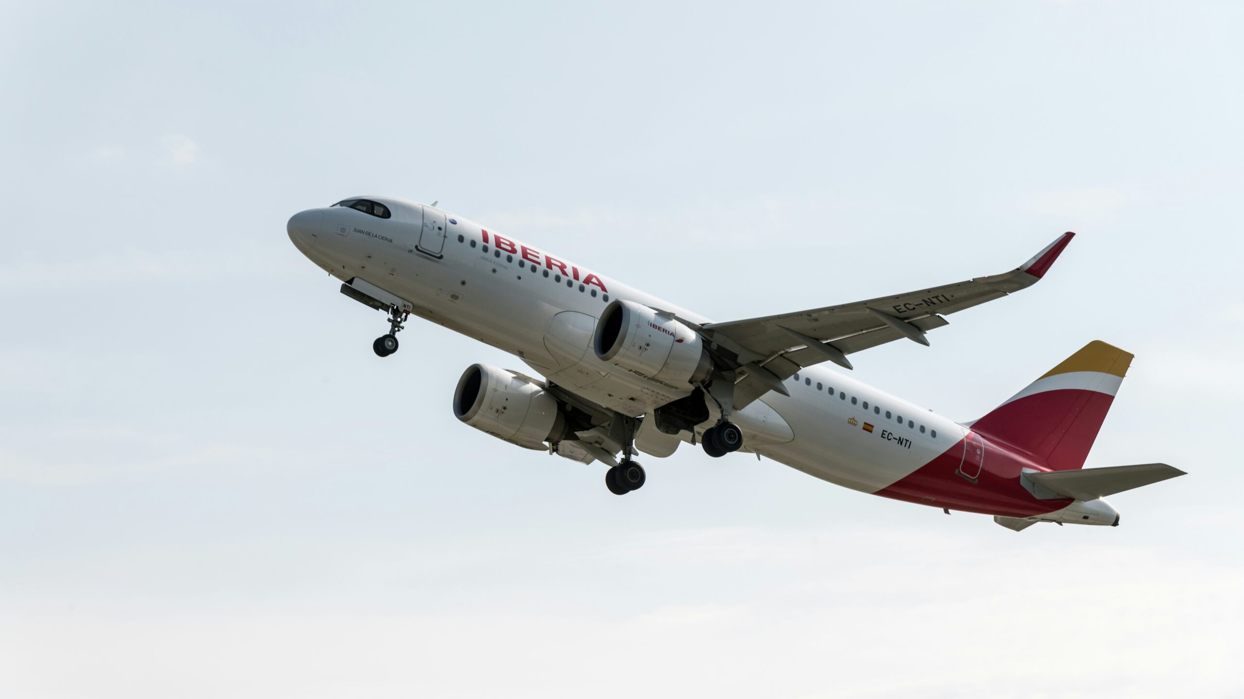 Iberia aircraft in flight
