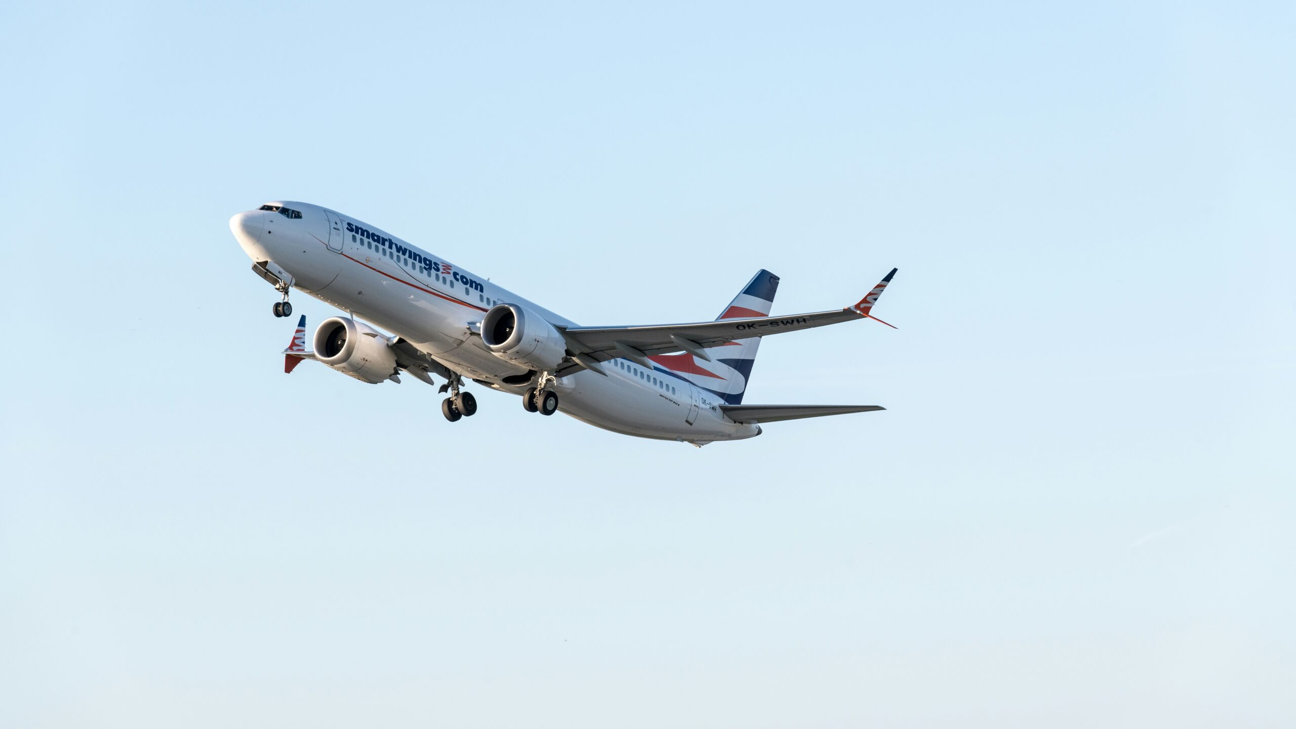 SmartWings Boeing 737 aircraft in flight