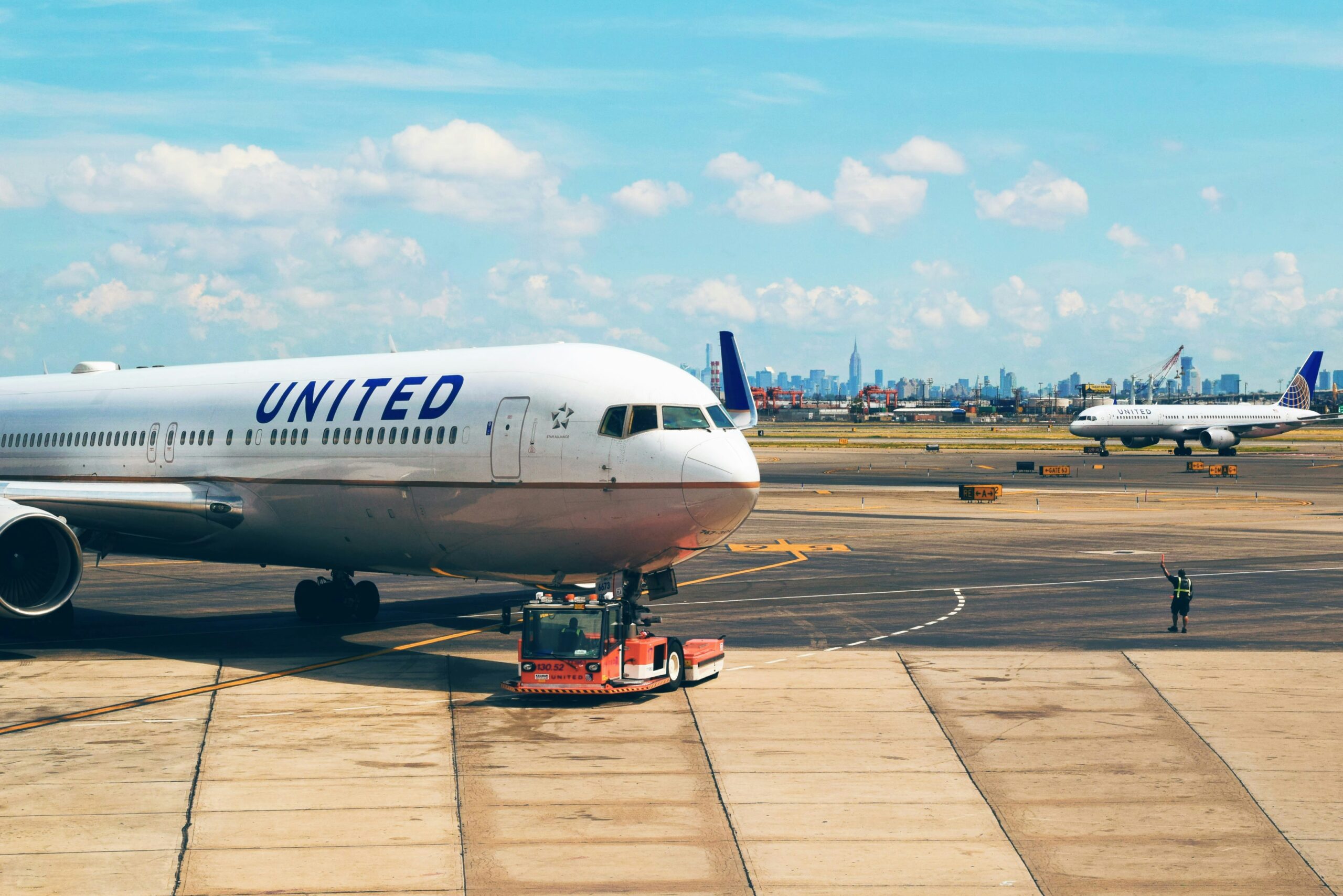 United Airlines aircraft in flight